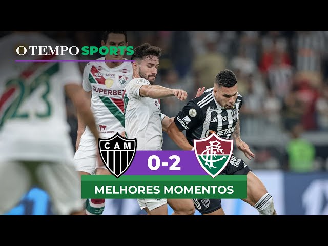 ATLÉTICO 0 x 2 FLUMINENSE - Veja os MELHORES MOMENTOS da partida