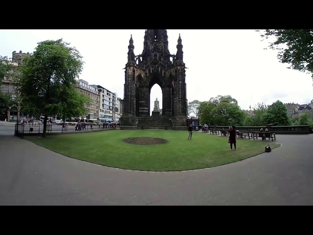 EDUC 360 Scott Monumentt Edinburgh - 360 degrees, Virtual Reality tour