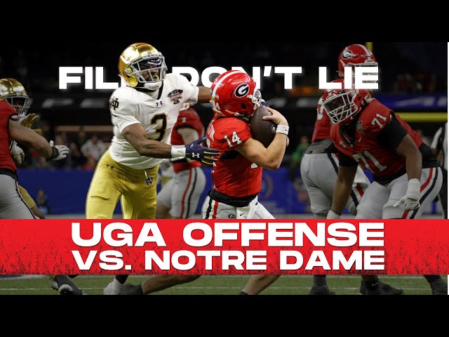 FILM DON'T LIE: Why Georgia's offense stalled vs. Notre Dame