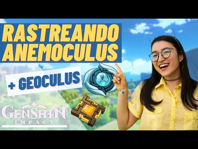 Como Encontrar os Últimos Anemoculus/Geoculus com o Rastreador | [Genshin Impact]