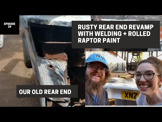 Restoring Our Rusty Back End & Rolling Raptor | Mercedes Vario Minibus Camper Conversion Ep.26