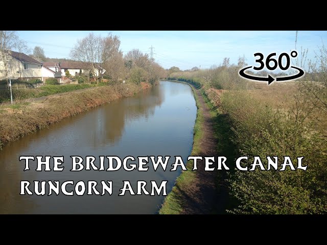 The Runcorn arm of the Bridgewater Canal - 360 Video