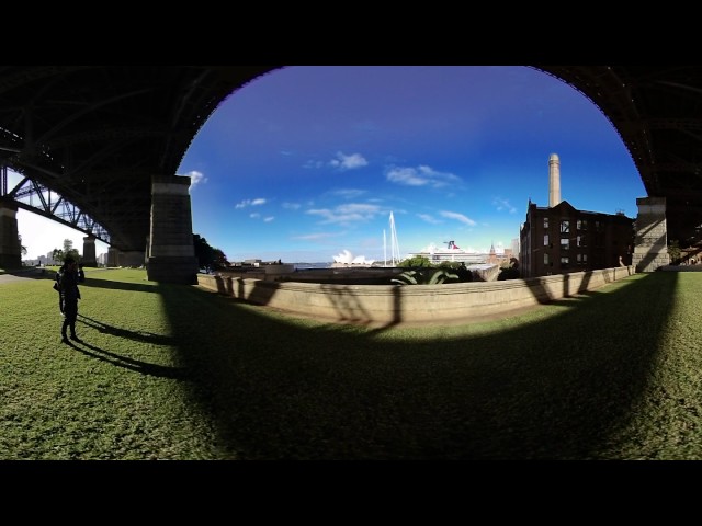 Sydney Harbour Bridge - 360 Video [Royalty Free Stock Footage] $350 [4K VR Stereoscopic 3D]