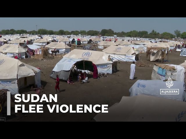 Sudan violence: Tens of thousands are fleeing to Al-Damazin