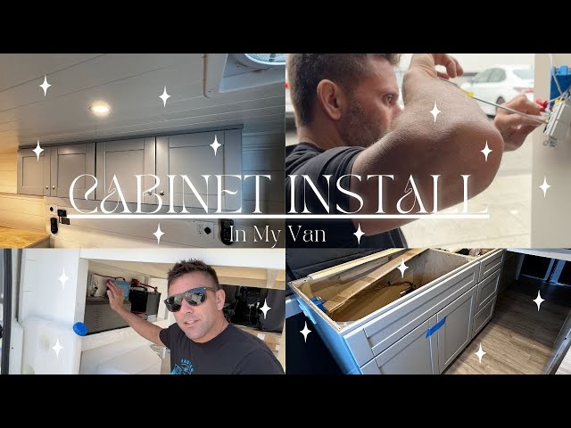 Installing Cabinets in My Van