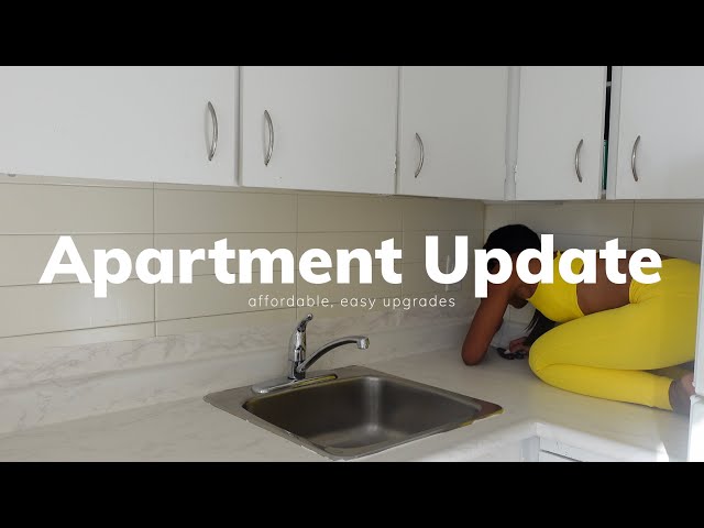 Renter Friendly Apartment Upgrades | Easy DIY Home Improvement | Contact Paper, Lighting, + More