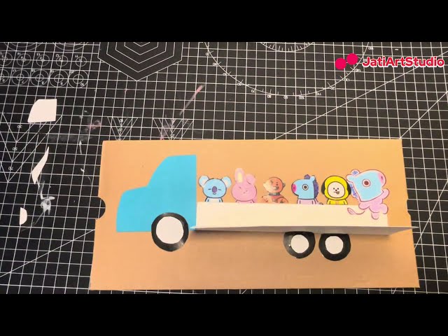 🚛WOW! This Mini Cardboard Truck Can Carry the Eiffel Tower & Animals?! 😱