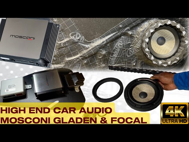 FOCAL & MOSCONI ACTIVE FRONT STAGE + HIGH PERFORMANCE SOUND DEADENING. (PART 1)