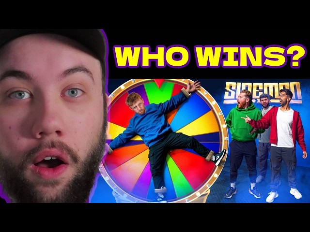 HARRY KNOWS HOW TO BET! REACTING TO SIDEMEN SPIN THE WHEEL!