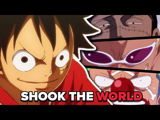 3 Luffy Fights That CHANGED The One Piece World!