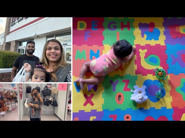 Weekend Shopping | শ্রীধার জন্য playmat কিনলাম | Burlington Store | Bangladeshi in USA | Bangla Vlog