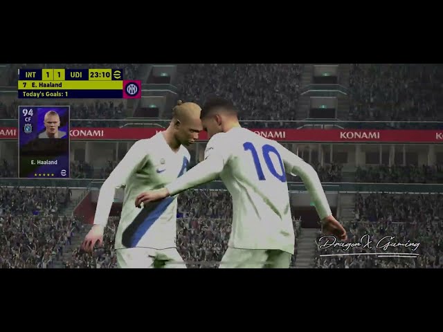 EFOOTBAL2024 MASSI GAME AND HALAND GAMEPLAY #trending