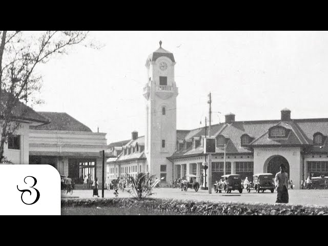 Kota Surabaya tahun 1929 - Rumah Bupati, Balai Kota, Tunjungan Tempo Dulu [ID SUB]