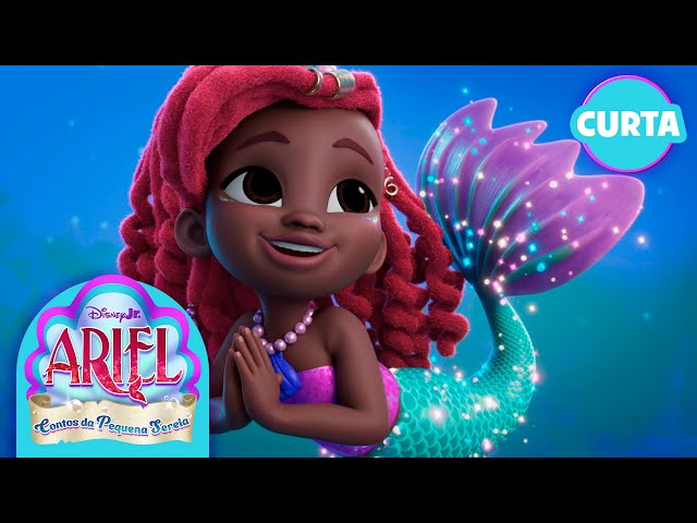 Disney Jr. Ariel | Contos da Pequena Sereia | A Cauda de Ariel