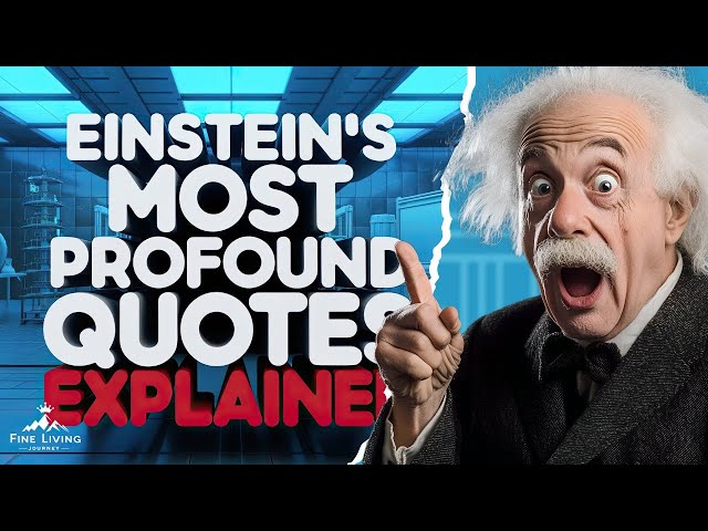 Einstein's Wisdom: 10 Life Lessons That Will Change Your Mind