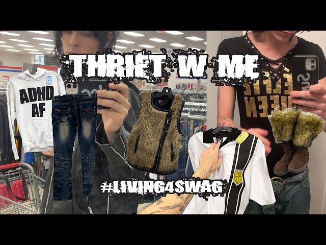 (BOY) THRIFT FOR FALL swag, emo, sleaze - "#living4swag" Episode 01