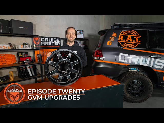 CruisemasterClass Ep. 20 - GVM Upgrades