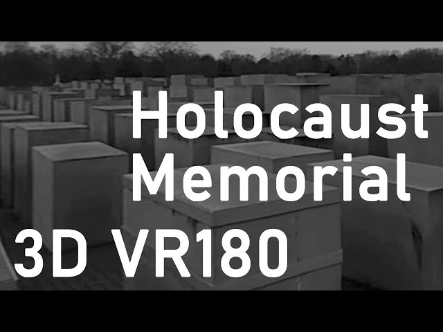 Holocaust Memorial Berlin in 3D | VR180