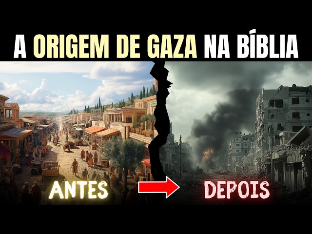 A ORIGEM DE GAZA NA BÍBLIA E SUA TRISTE HISTÓRIA PROFÉTICA