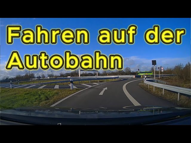 Autobahnfahrt komplett erklärt, Autobahnfahrstunde in Leer (inklusive Tunnelfahrt)