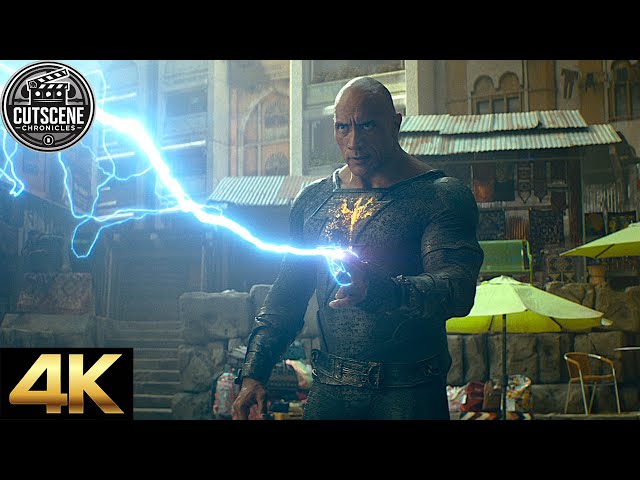 [4K UHD] Black Adam Dual Wielding Like Cowboys Epic CUTSCENE | Black Adam (2022)