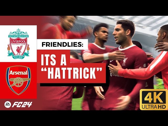 FC 24 - LIVERPOOL VS ARSENAL | FRIENDLIES [4K]