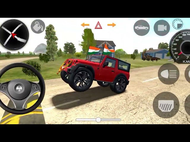 Dollar Song🤯 Modified Mahindra Black Thar ||Indian Car Simulator 3D|| Play For Android Phone Part-38