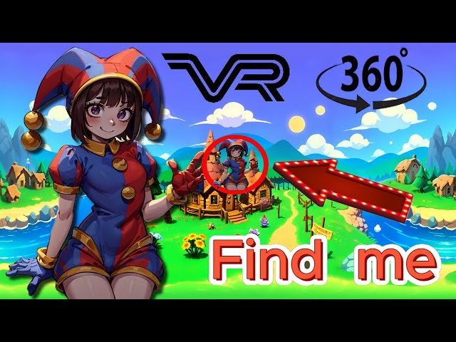 🎪🔍Find Pomni in 360° VR  The Amazing Digital Circus   #43