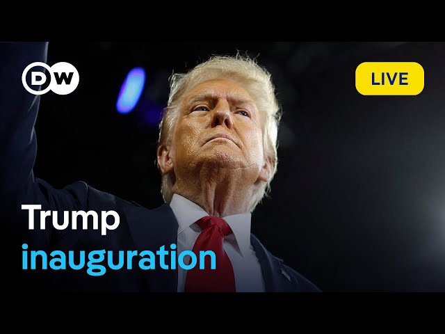 Live: Donald Trump inaugurated as 47th US president | DW News