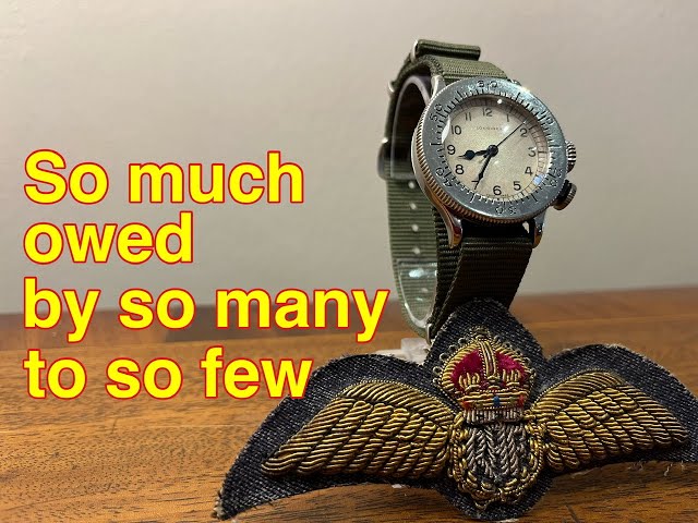 The Pilots Watch that won the BATTLE of BRITAIN