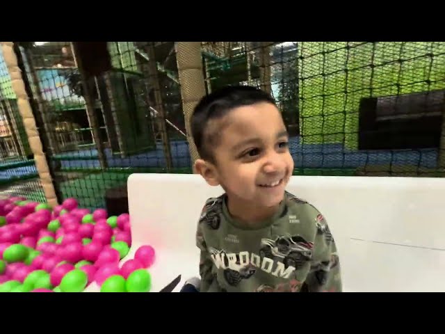 Aryan at the playhouse! Long video of Ary at Leo’s Lekland playing and having fun