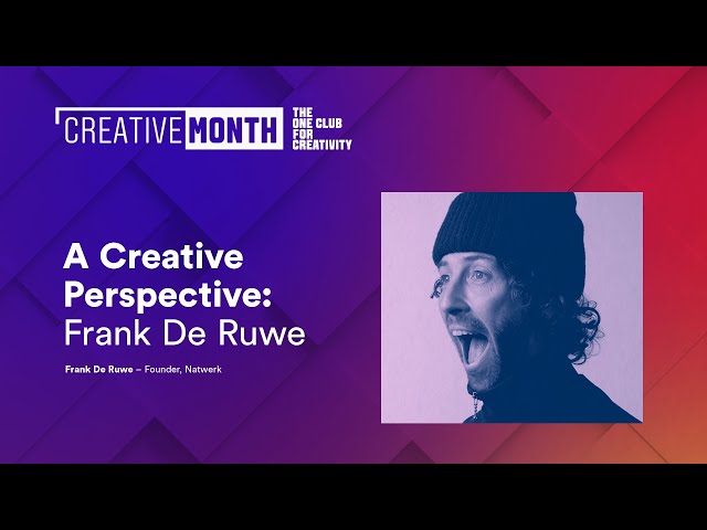 A Creative Perspective | Frank De Ruwe