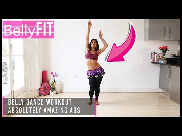 Flat-Belly Standing Abs | Belly Dance Workout