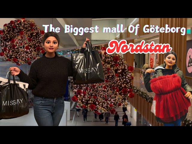 Nordstan Mall lo Christmas షాపింగ్ | Vlog  #travel #trending#sweden #subscribe#views #telugu #decor