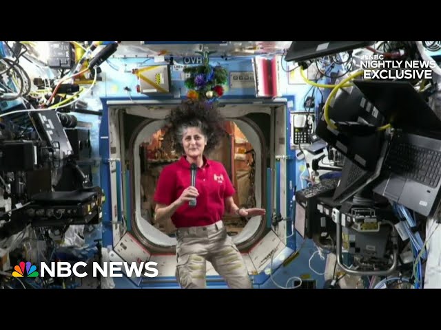 Exclusive: American astronaut speaks out about extended time in space