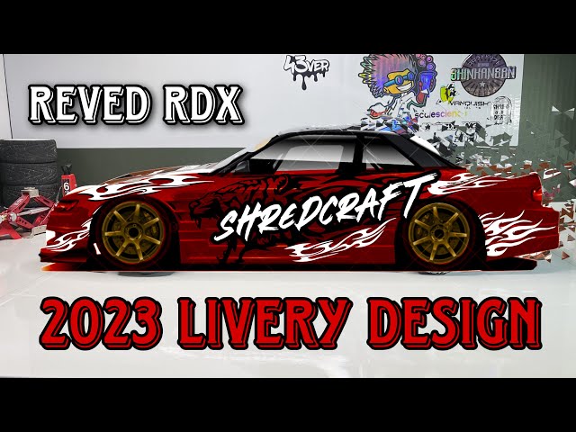 Rev Up Your Style: ReveD RDX RC Drift Livery Design Showcase! #rcdrift #rcdrifting