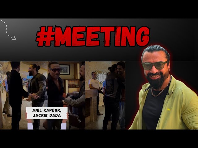 Ajaz khan meetiing anil Kapoor, jackie dada,all #youtubevideo #youtubeshorts #viralvideo #ajazkhan #