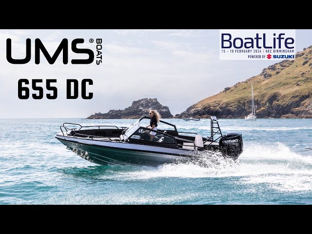 UMS 655 DC At BoatLife Show 2024 | The Wolf Rock Boat Company