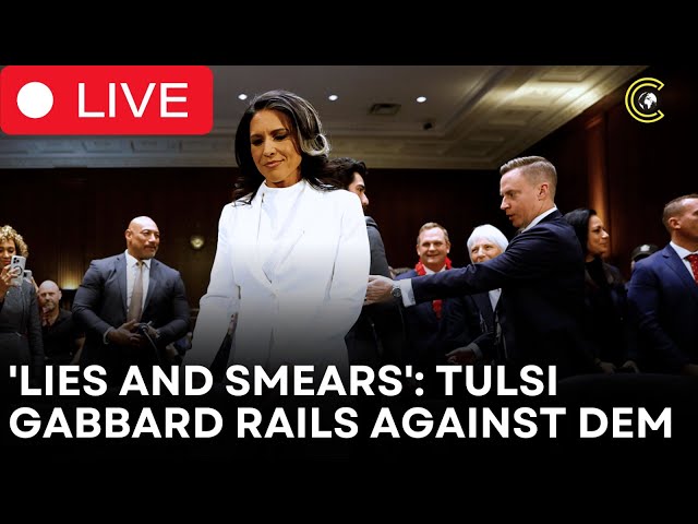 LIVE | Tulsi Gabbard Exposes Democrats’ Smears: Defends Loyalty to Constitution Over Political Puppe