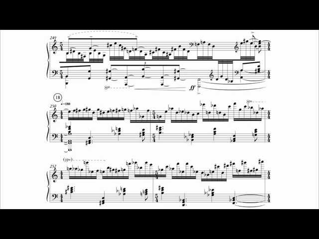 Svyatoslav Lunyov - Piano Sonata №1