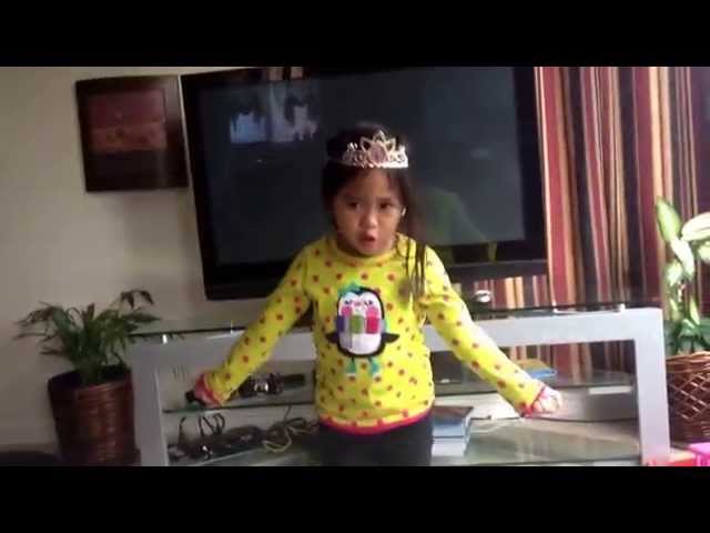 " Let It Go" from Frozen ( cover) Aliyah's version