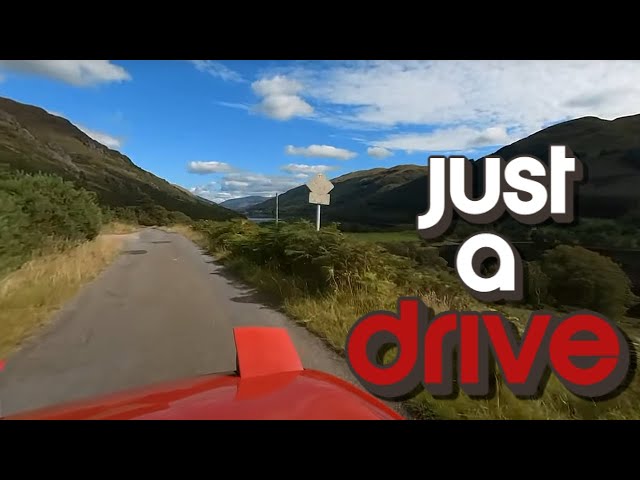 360 Drive Around Loch Voil | POV Drive VR 360