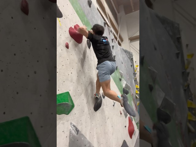 Climbing or parkour?? 🤔   #shorts #bouldering #climbing