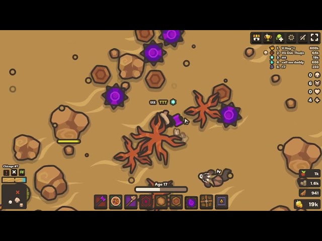 (Taming.io)How triple door + spike