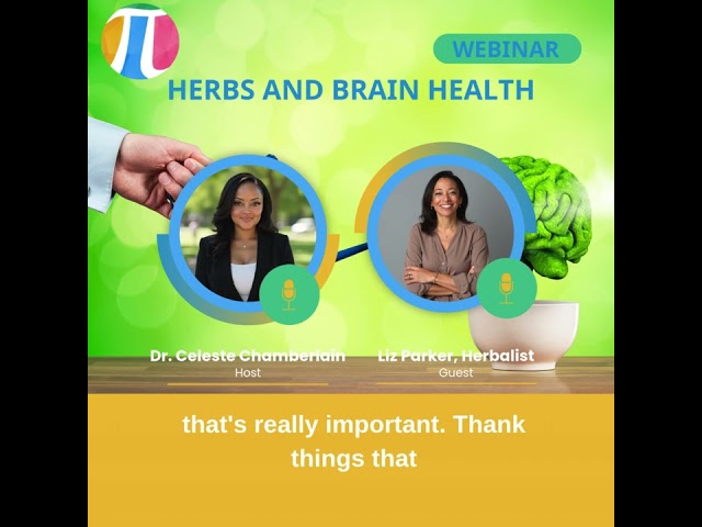 Jan Webinar: Herbs and Brain Health