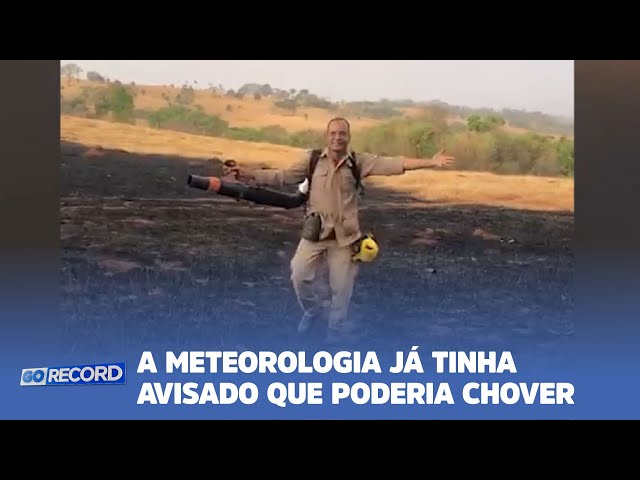 DANÇANDO NA CHUVA: A METEOROLOGIA JÁ TINHA AVISADO QUE PODERIA CHOVER EM GOIÁS