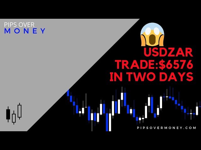 $6576 In Two Days Trading USDZAR...