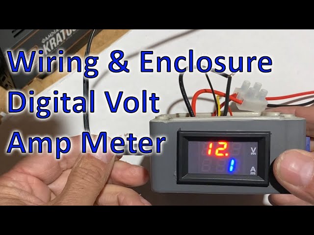 DIY Digital Volt Amp Meter Wiring | Step-by-Step Tutorial