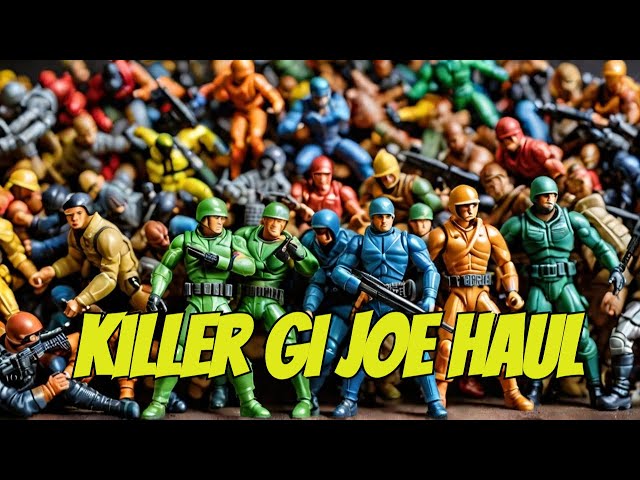 I Scored an EPIC GI Joe HAUL! #vintagetoys