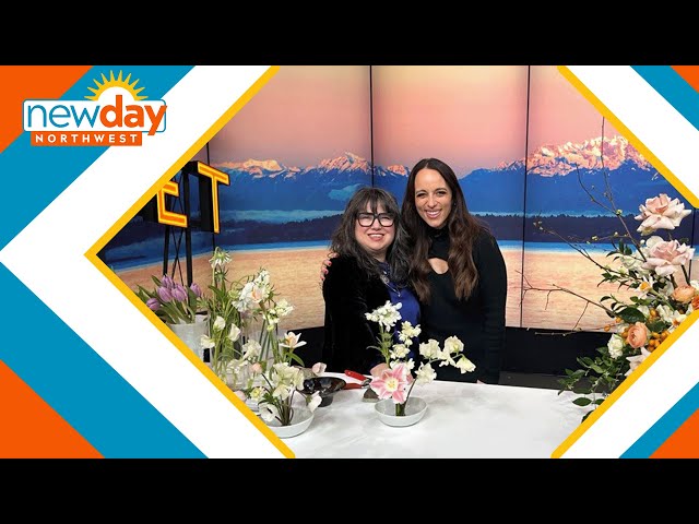 How to use flower frogs to showcase seasonal foliage and branches - New Day NW